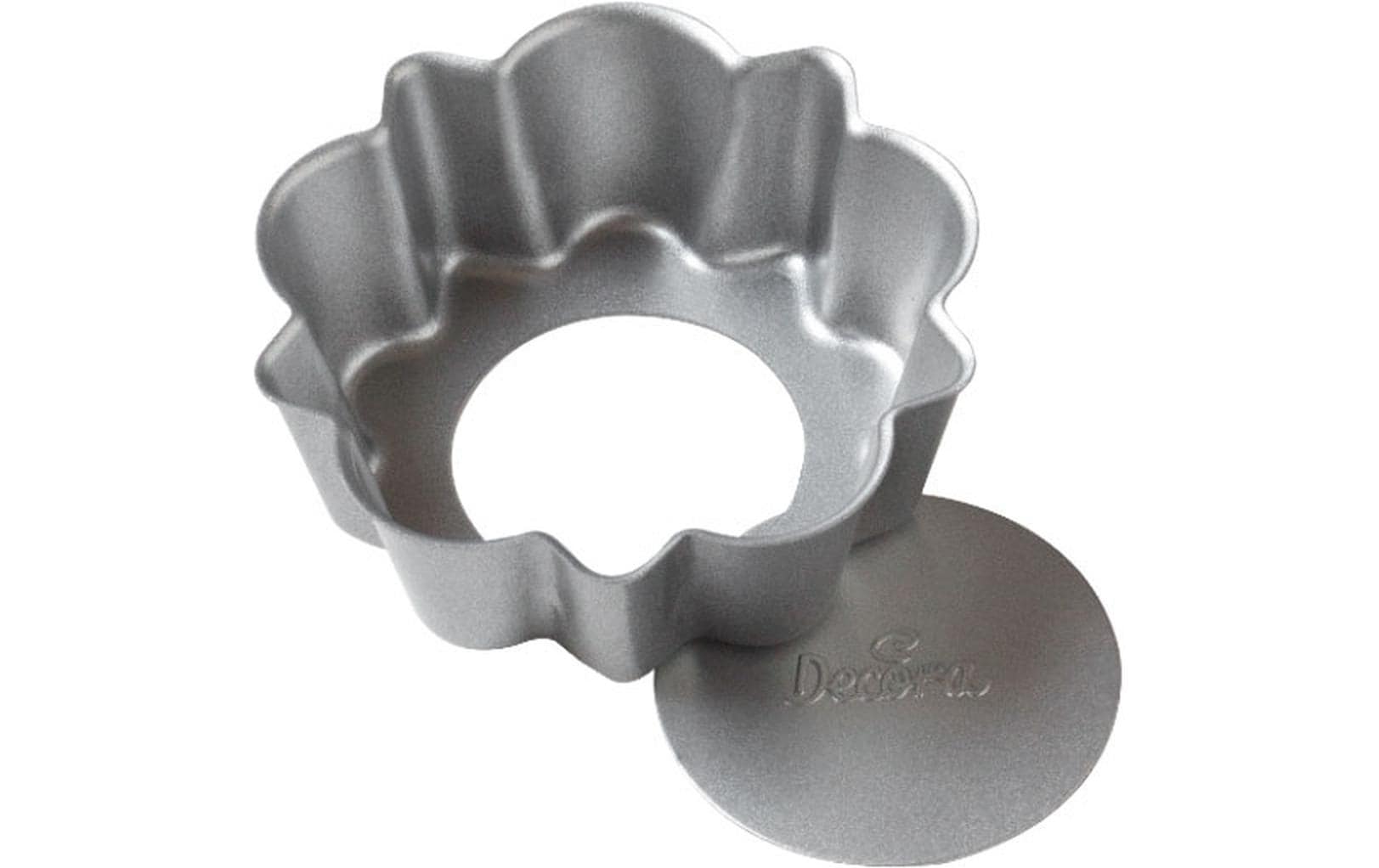 Decora Wähen-Backform Ø 8 cm, Silber
