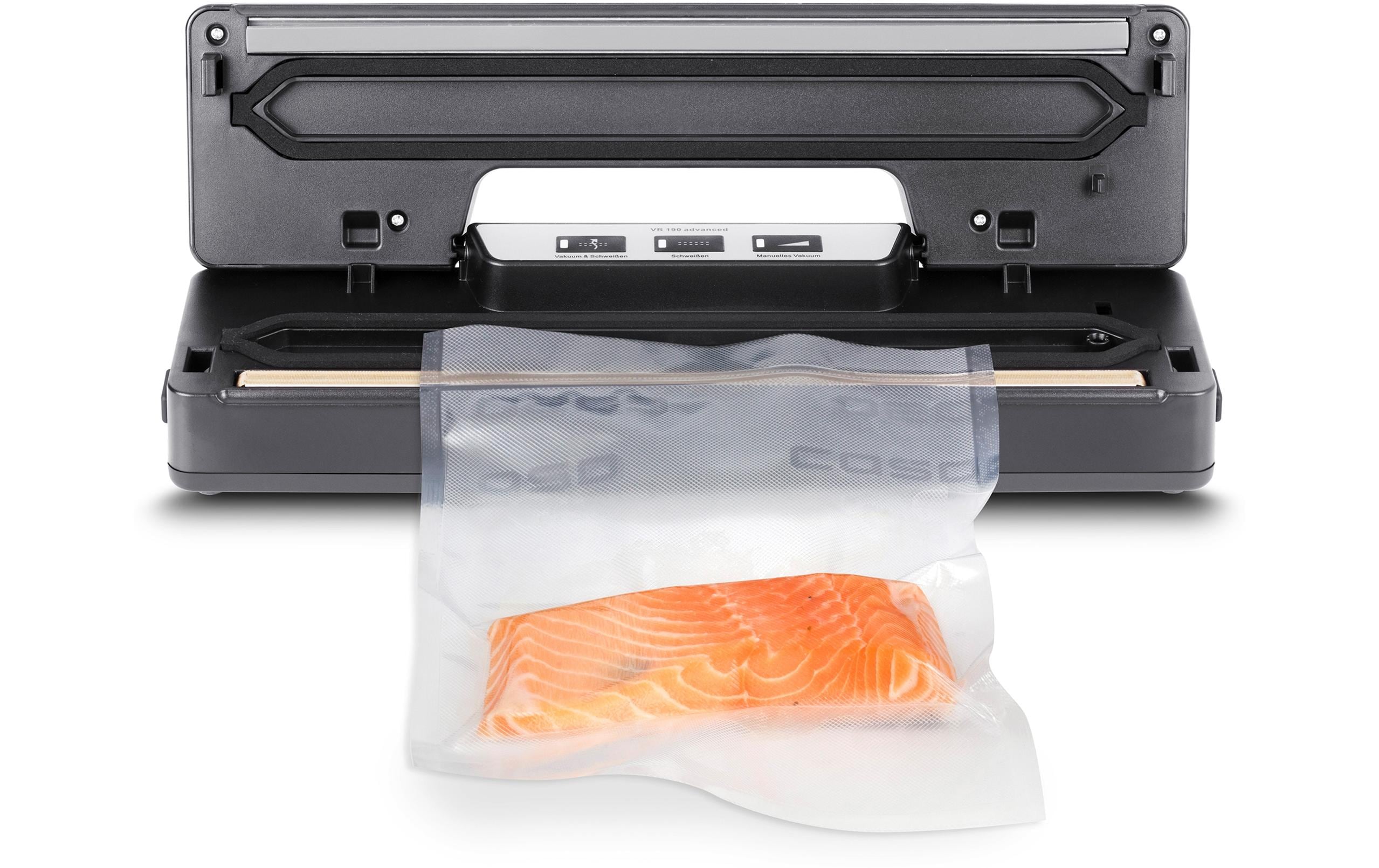 Caso Vakuumiergerät VR 190 Schwarz/Silber Caso Vakuumiergerät VR 190 Schwarz/Silber