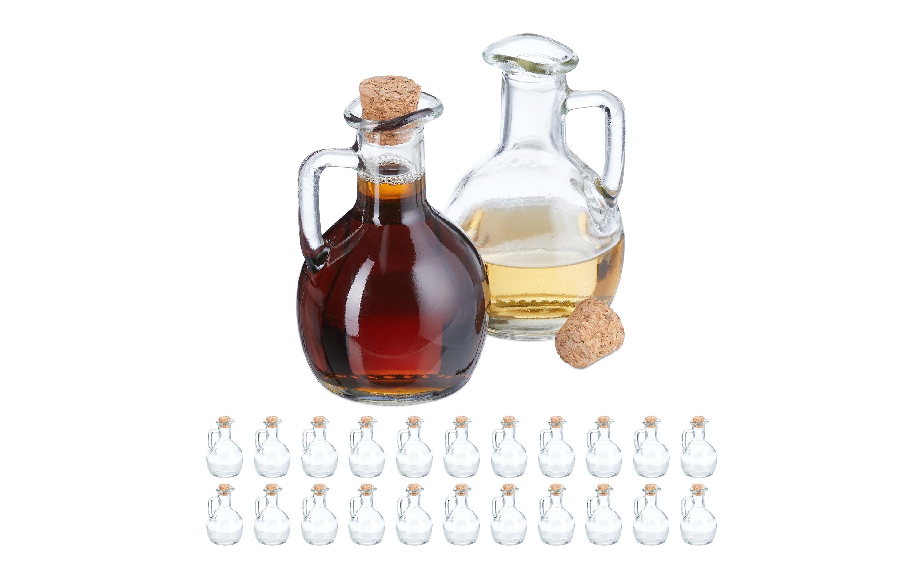 relaxdays Einmachflasche 150 ml, 24 Stück