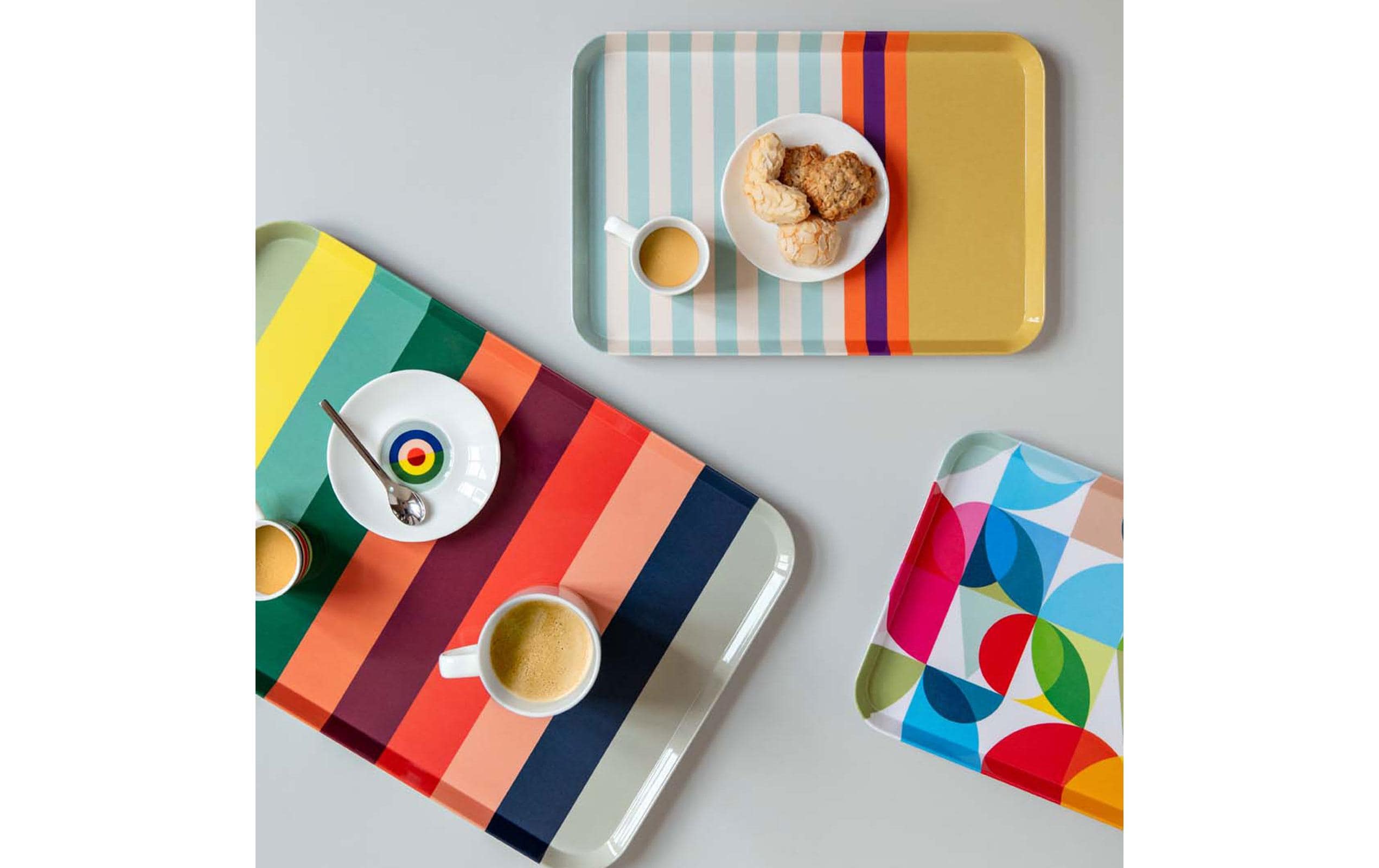 Remember Serviertablett Lorenzo, Mehrfarbig