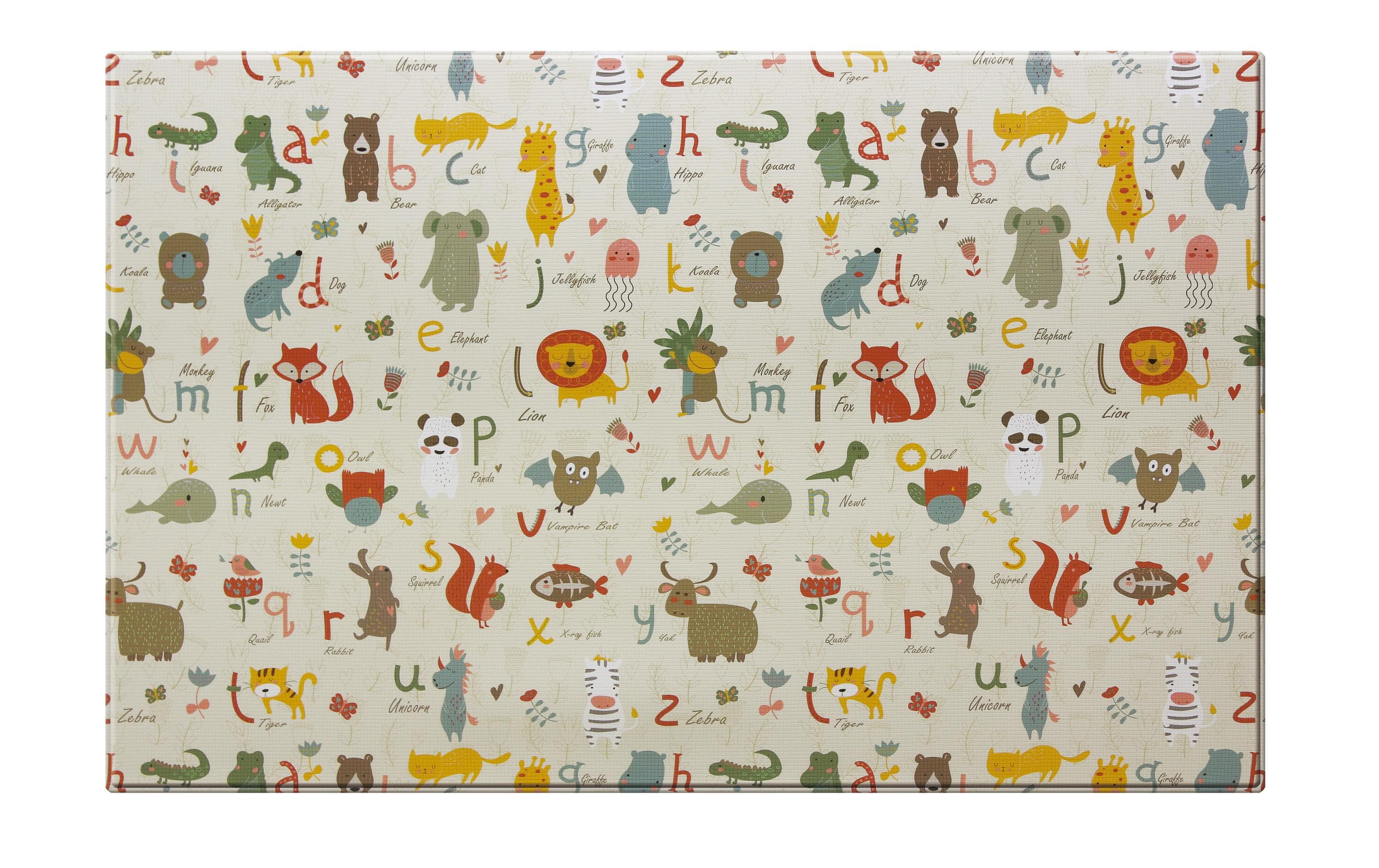 Dwinguler Spielmatte Slim Zig Zag Grau 180 x 140 cm