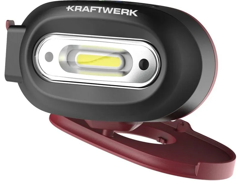 Kraftwerk LED-Stirnlampe COB 500, 500 lm, Schwarz