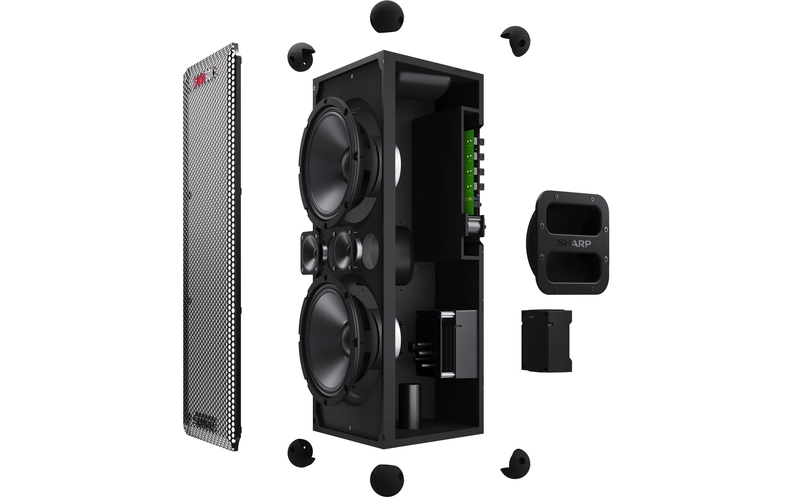 Sharp Bluetooth Speaker CPLS100 10h Akku