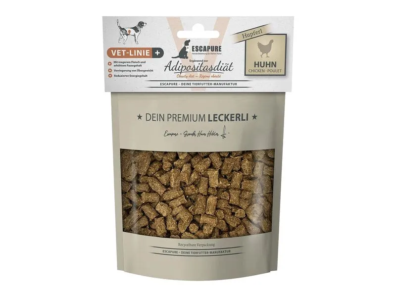 Escapure VET-Linie Trockenfutter Adipositas Hupferl Hähnchen 0.15 kg