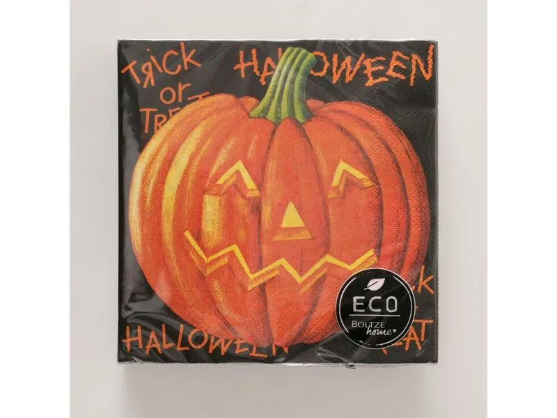Boltze Servietten Pumpkin 16.5 x 16.5 cm, 20 Stück Boltze Servietten Pumpkin 16.5 x 16.5 cm, 20 Stück