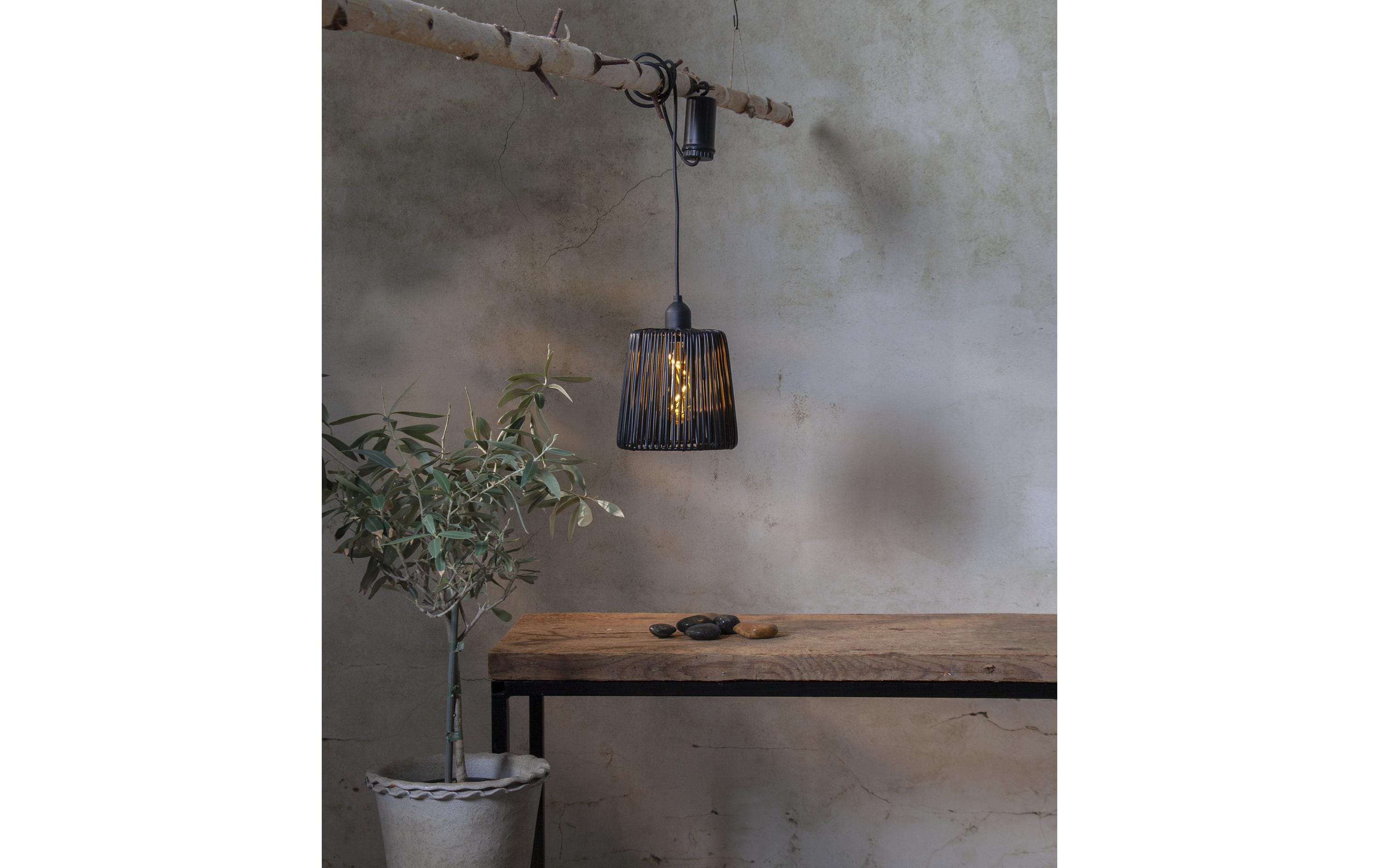 Star Trading Pendelleuchte Twine, Schwarz Star Trading Pendelleuchte Twine, Schwarz