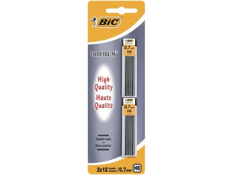 BIC Schreibmine Criterium 0.7 HB 2 x 12 Minen BIC Schreibmine Criterium 0.7 HB 2 x 12 Minen