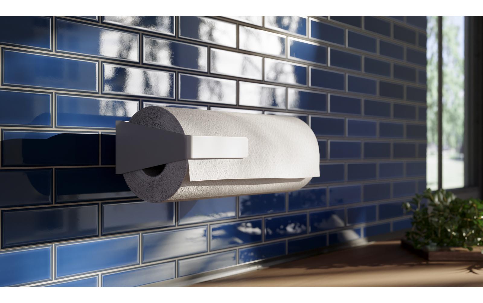 tesa Rollenhalter Set Silber