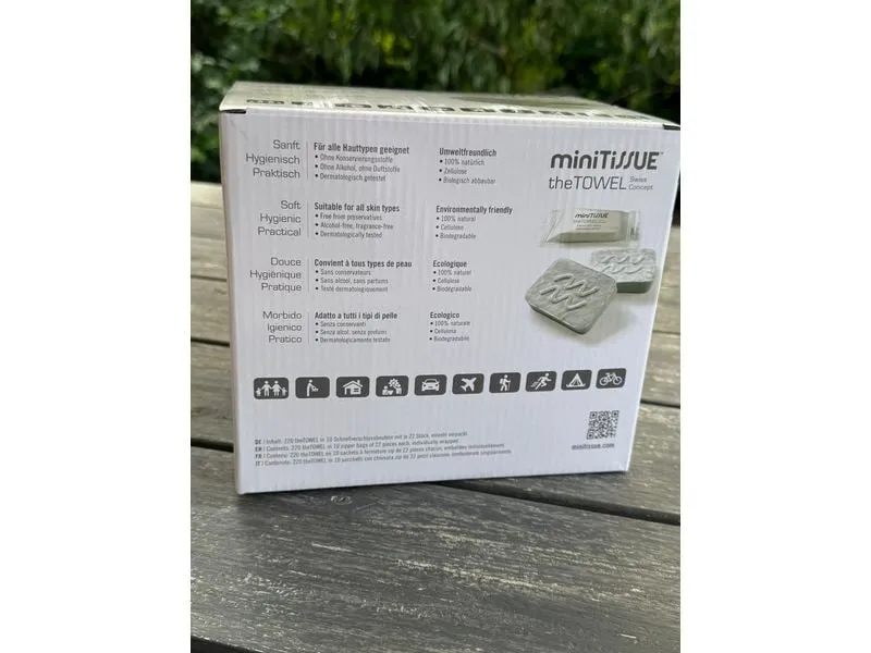 miniTiSSUE theTOWEL BoxTT220, 880 Stück miniTiSSUE theTOWEL BoxTT220, 880 Stück