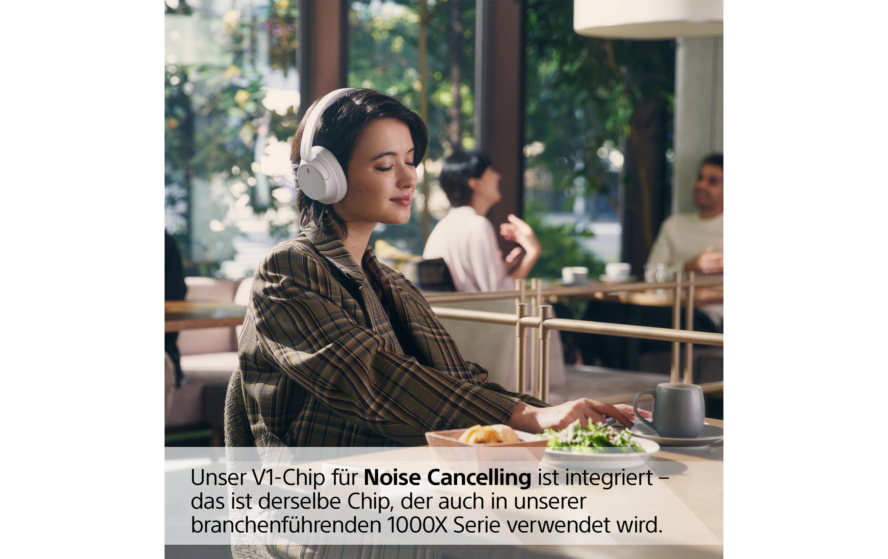 Sony Wireless Over-Ear-Kopfhörer WH-CH720N Weiss