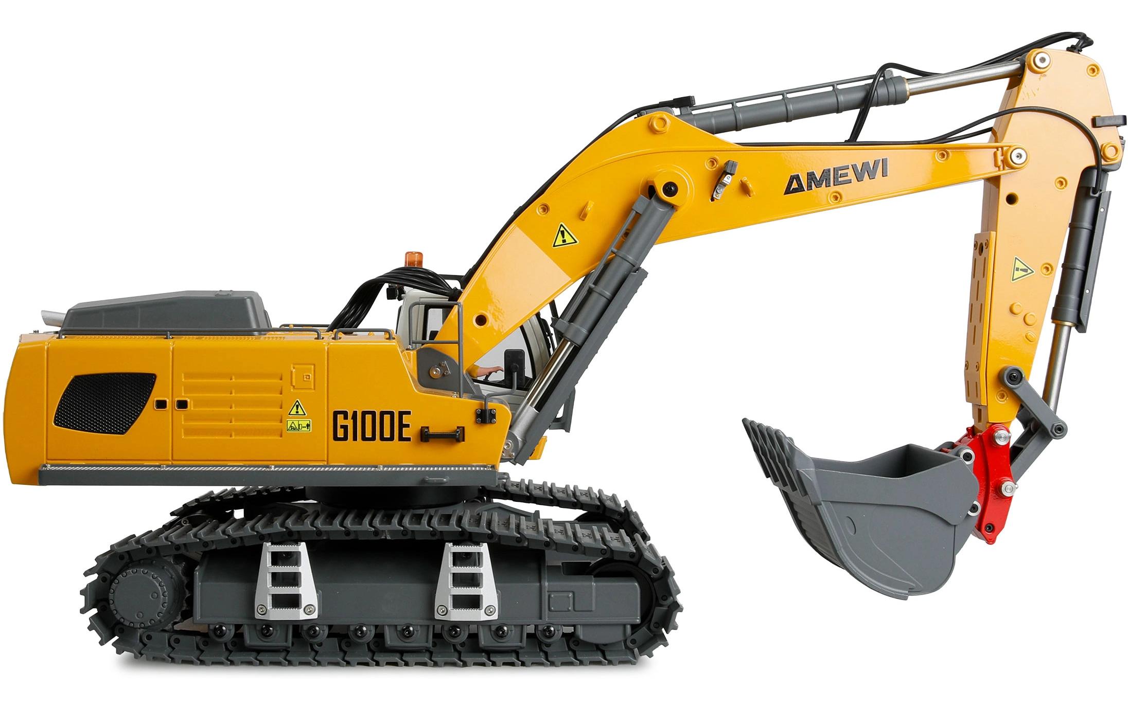 Amewi G100E Vollmetall Bagger 1:18 RTR Amewi G100E Vollmetall Bagger 1:18 RTR