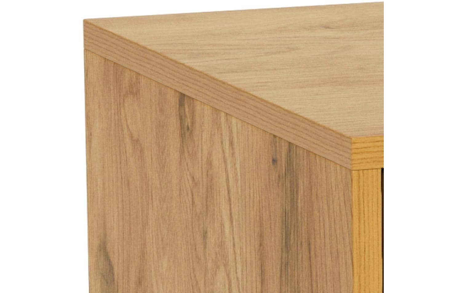 AC Design Nachttisch Palmdale Hellbraun, 45.6 x 40 x 61 cm