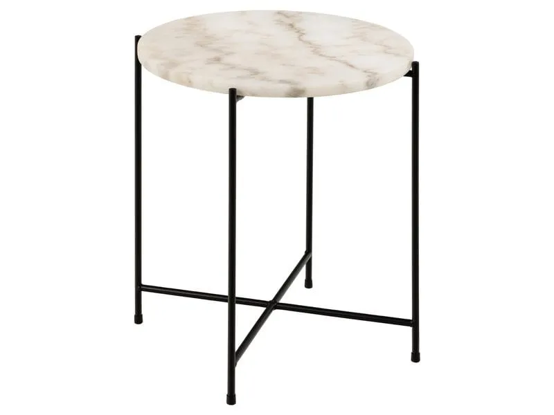 AC Design Couchtisch Avila Weiss, Ø 42 x 45 cm AC Design Couchtisch Avila Weiss, Ø 42 x 45 cm