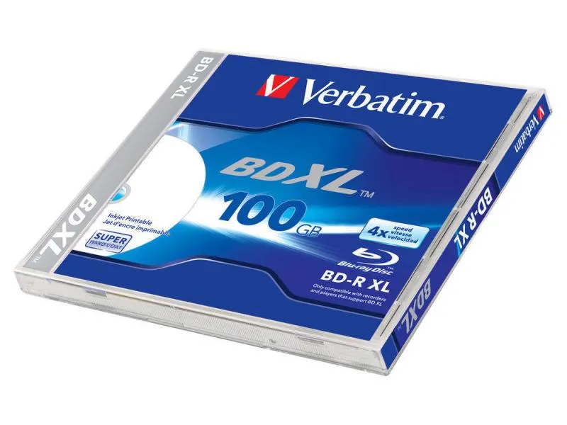 Verbatim BD-R 43790 100 GB, Jewelcase (1 Stück) Verbatim BD-R 43790 100 GB, Jewelcase (1 Stück)