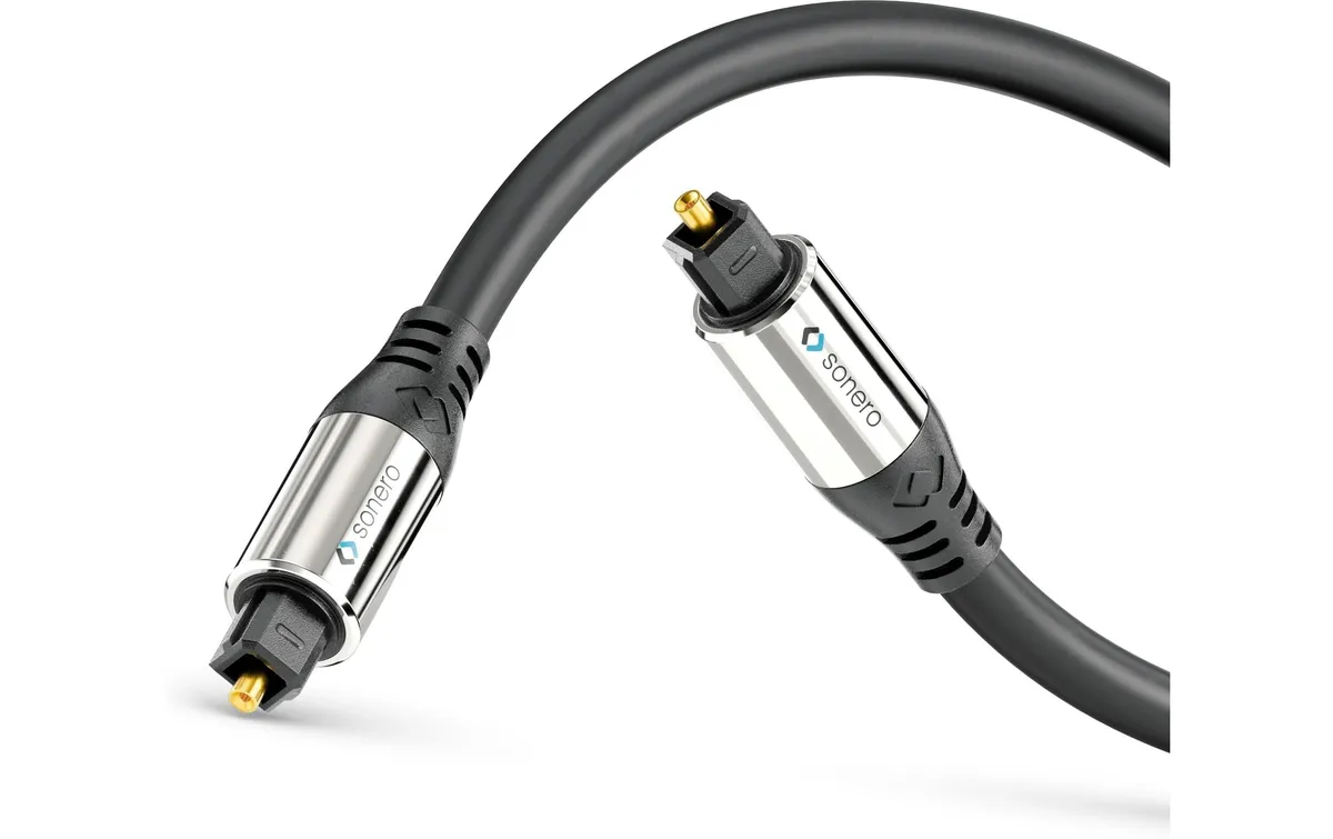 sonero Audio-Kabel optisches S/PDIF Toslink - Toslink 15 m sonero Audio-Kabel optisches S/PDIF Toslink - Toslink 15 m