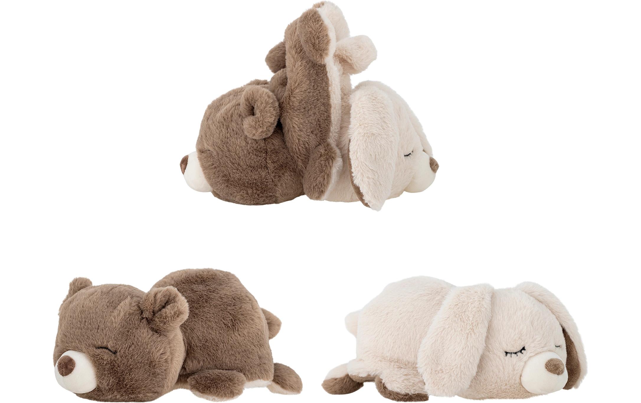 Bloomingville Plüsch Berta Beige, Braun Bloomingville Plüsch Berta Beige, Braun