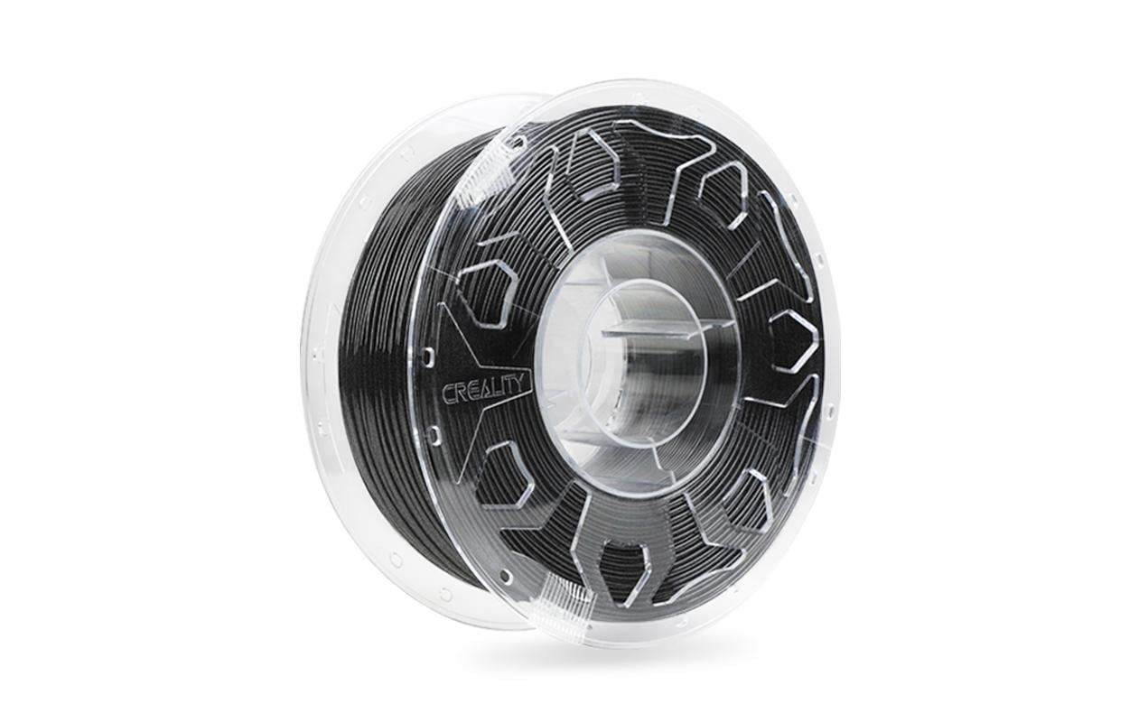 Creality Filament CR-PLA, Carbon, Schwarz, 1.75 mm, 1 kg Creality Filament CR-PLA, Carbon, Schwarz, 1.75 mm, 1 kg