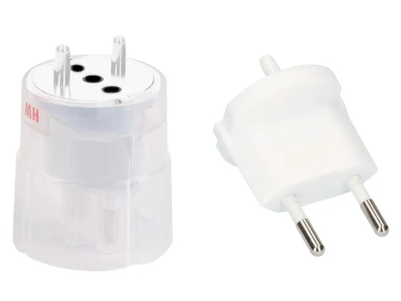 Max Hauri Fixadapter SchuKo Konturenstecker – T11 Weiss Max Hauri Fixadapter SchuKo Konturenstecker – T11 Weiss