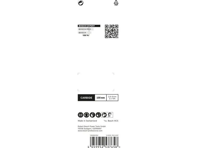 Bosch Professional Stichsägeblatt EXPERT Hardwood Fast T 144 DHM, 3 Stück