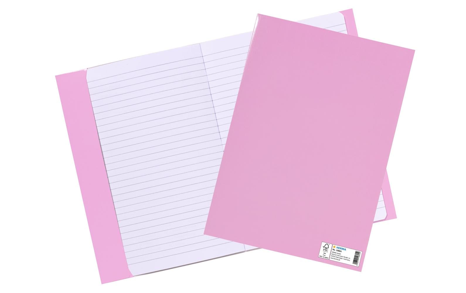 HERMA Einbandpapier A4 Rosa