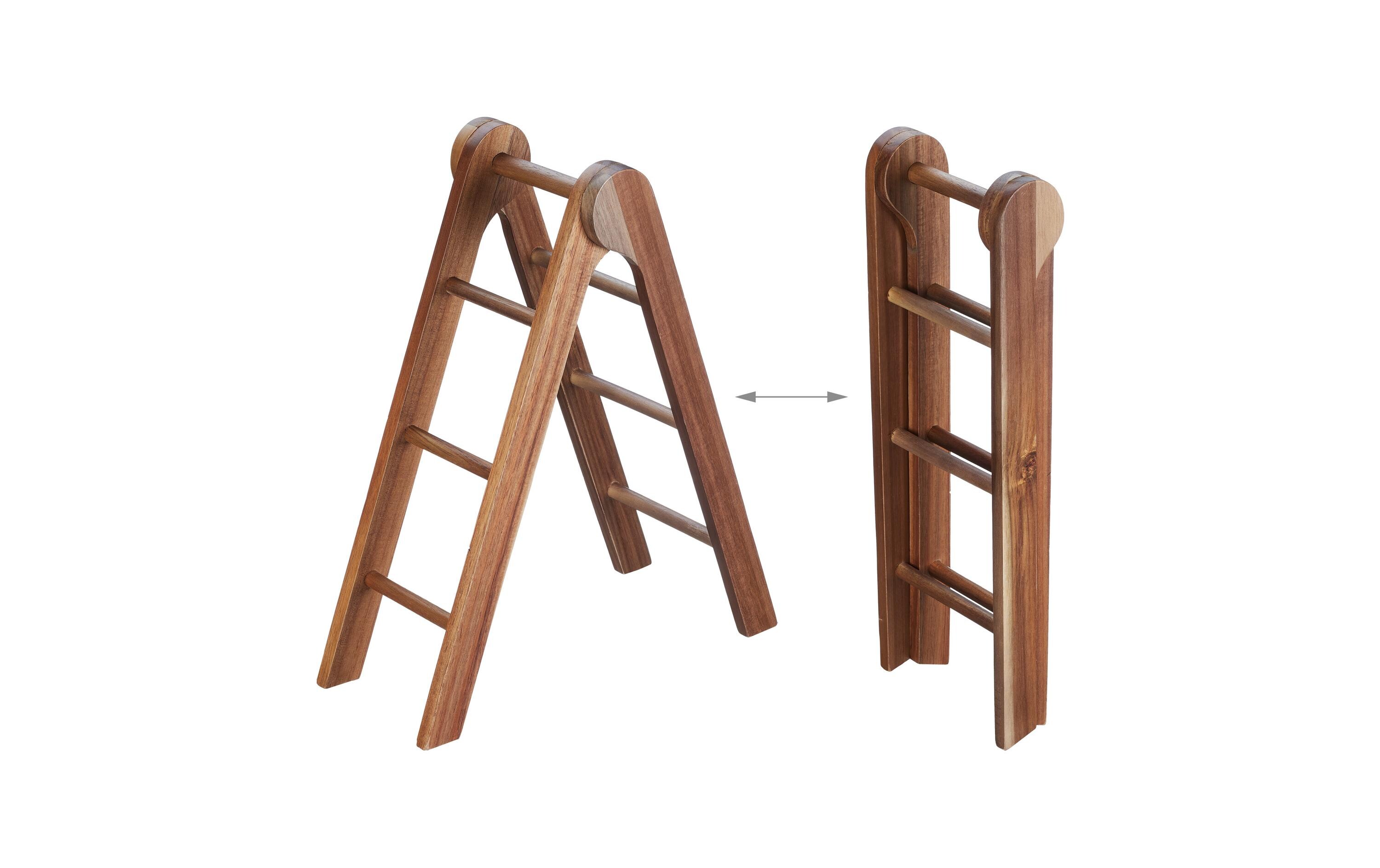 relaxdays Etagere 3-stufig, Braun