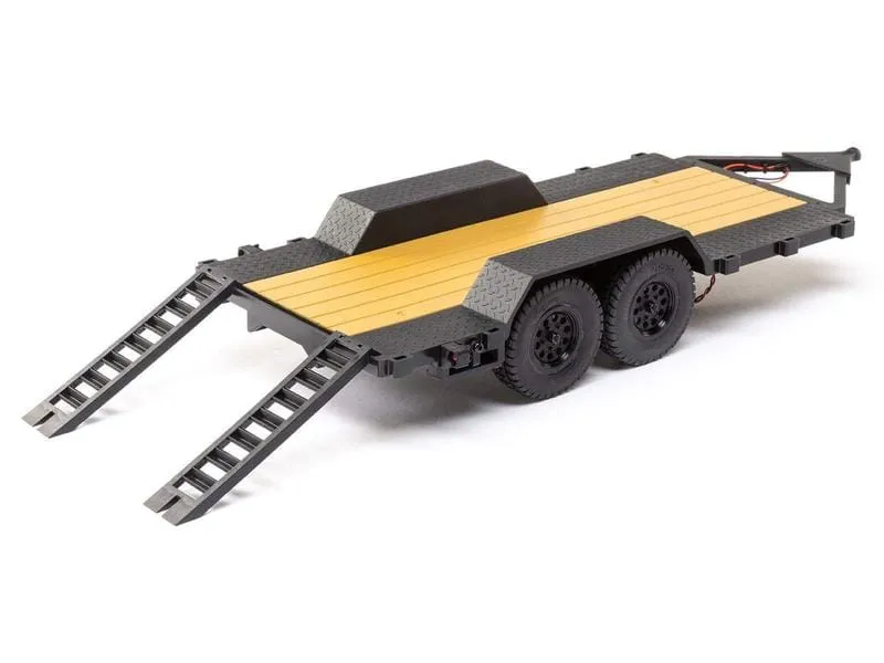 Axial Anhänger Flachbett 2-Achs 1:24