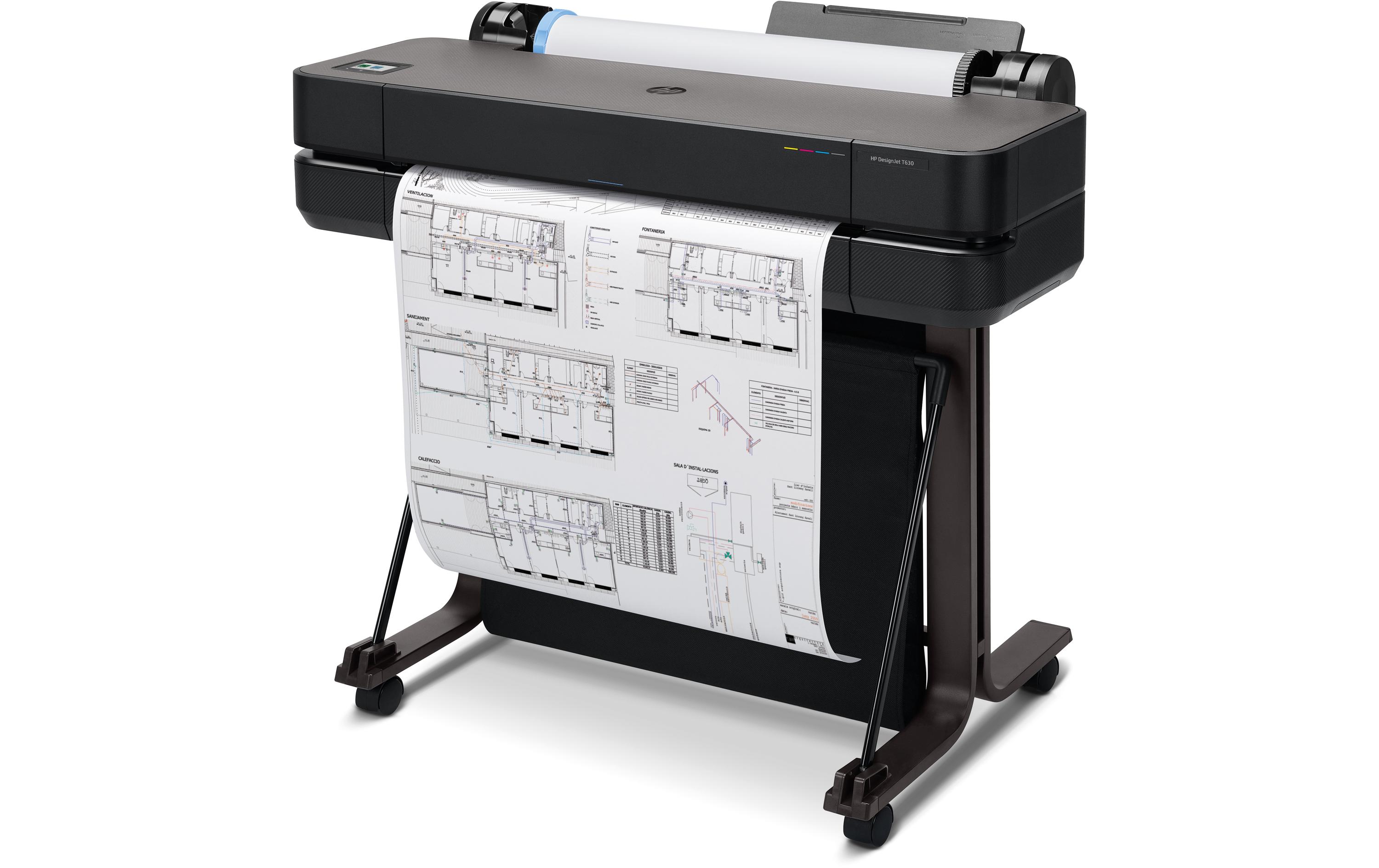 HP Grossformatdrucker DesignJet T630 - 24
