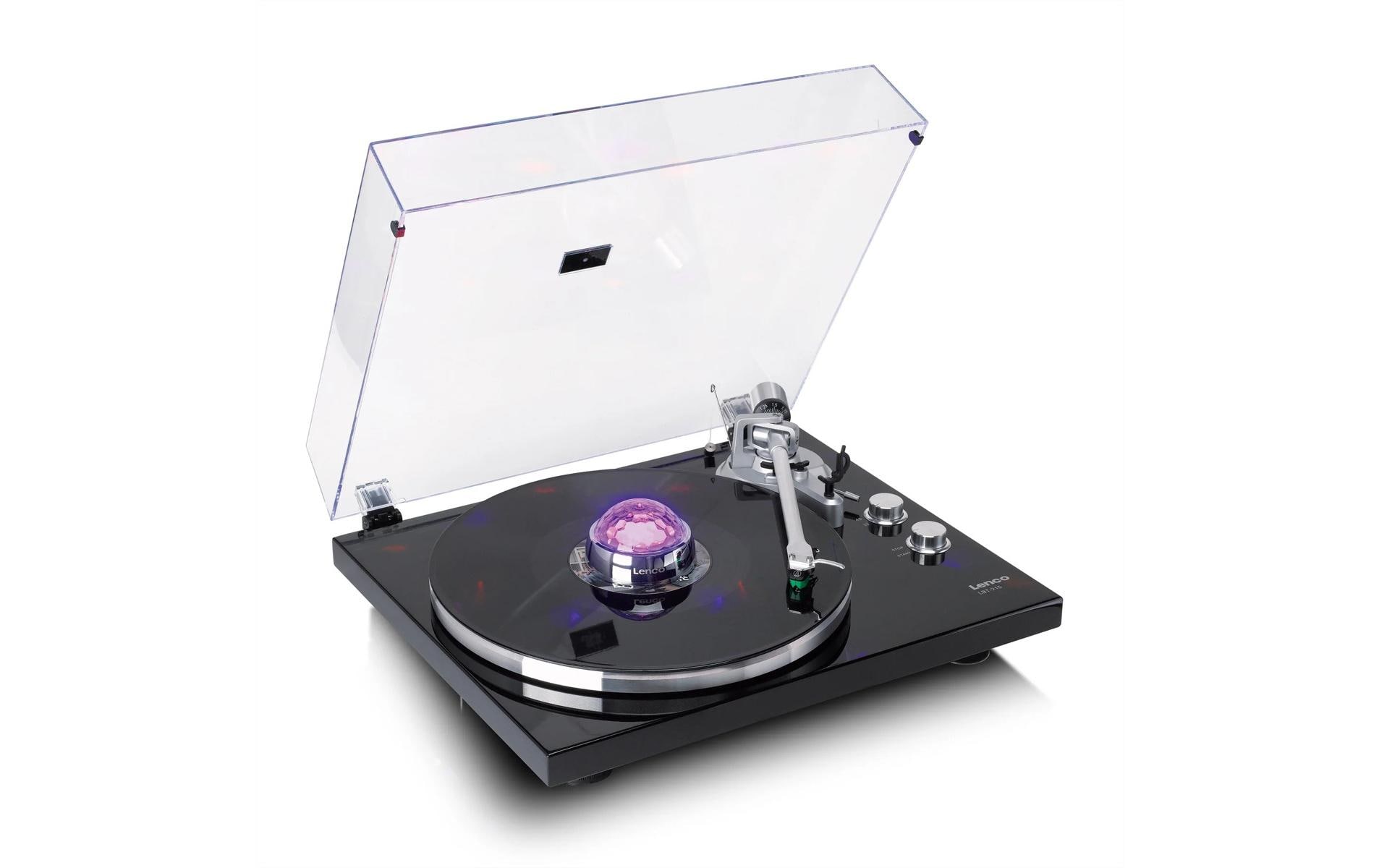 Lenco Stabilisator TTA-080SI Silber, 250 g, mit RGB-Lichteffekten