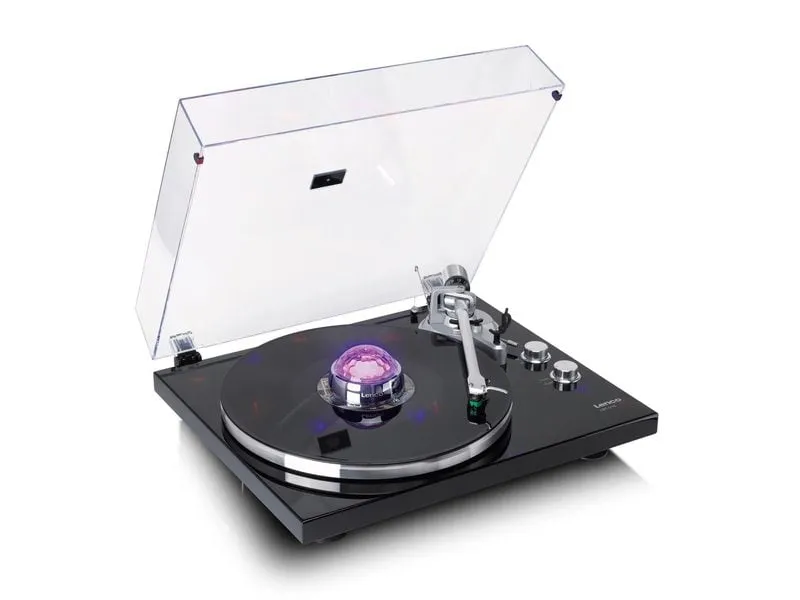 Lenco Stabilisator TTA-080SI Silber, 250 g, mit RGB-Lichteffekten