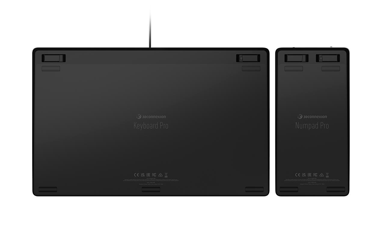 3Dconnexion Tastatur Keyboard Pro mit Numpad