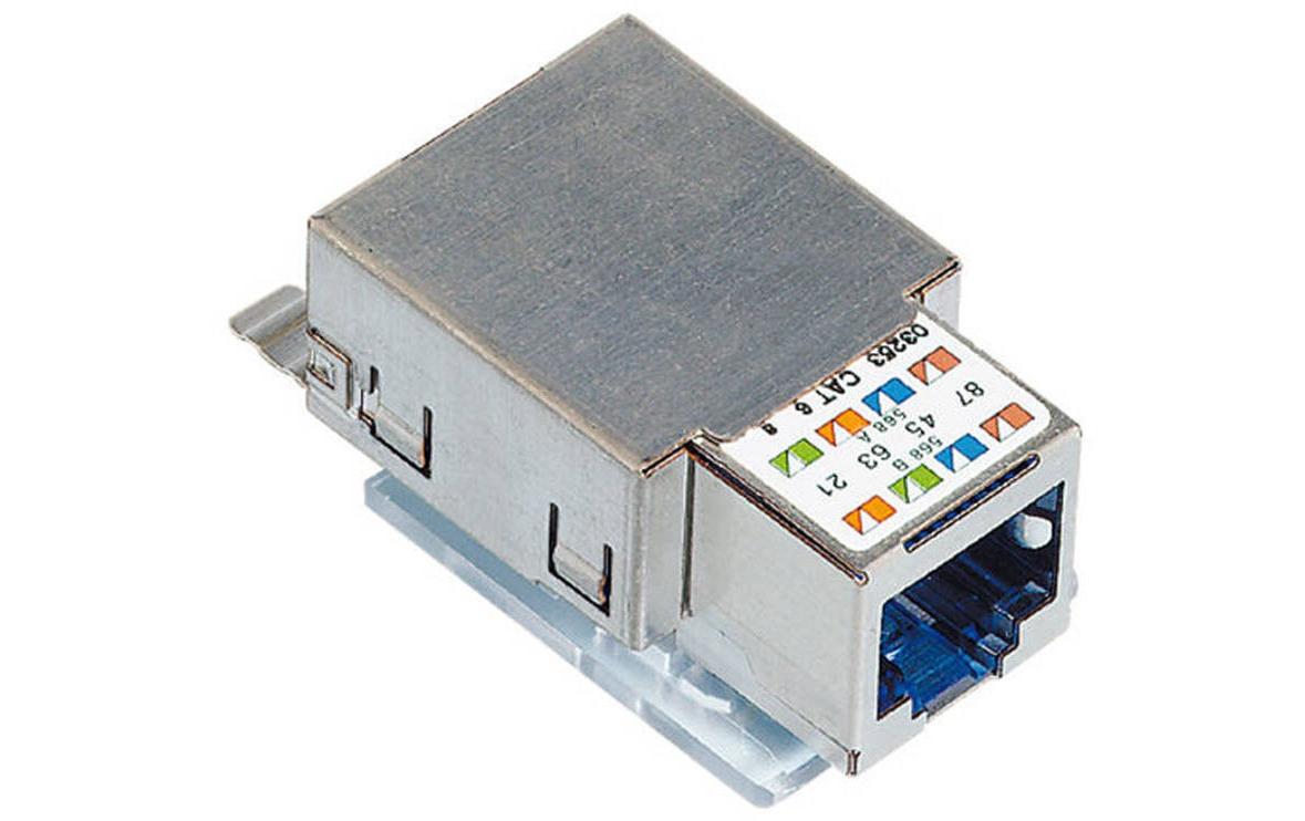 Feller EDIZIOliv AP-Netzwerkdose 2 x RJ45