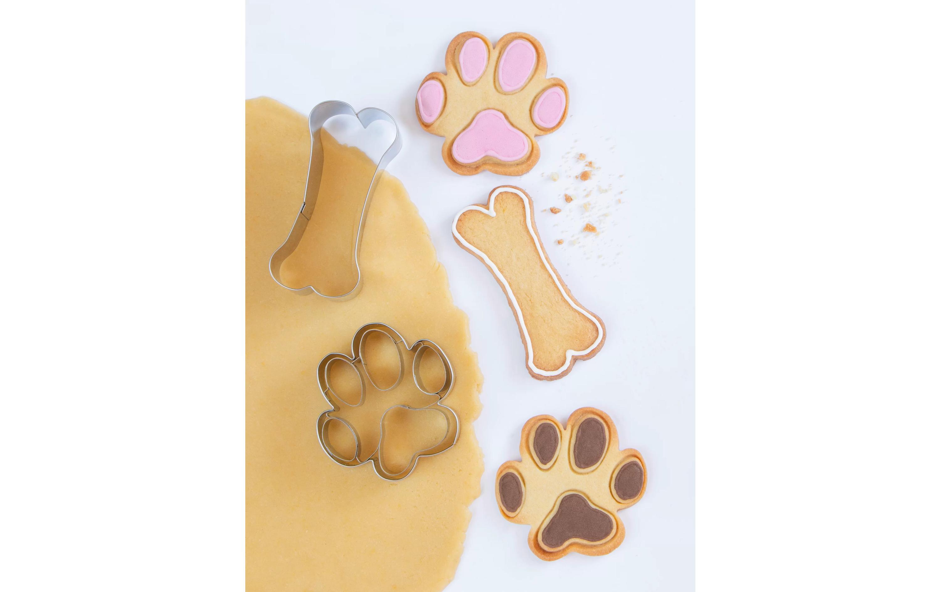 Städter Guetzli-Ausstecher Pfote, 2-teiliges Set