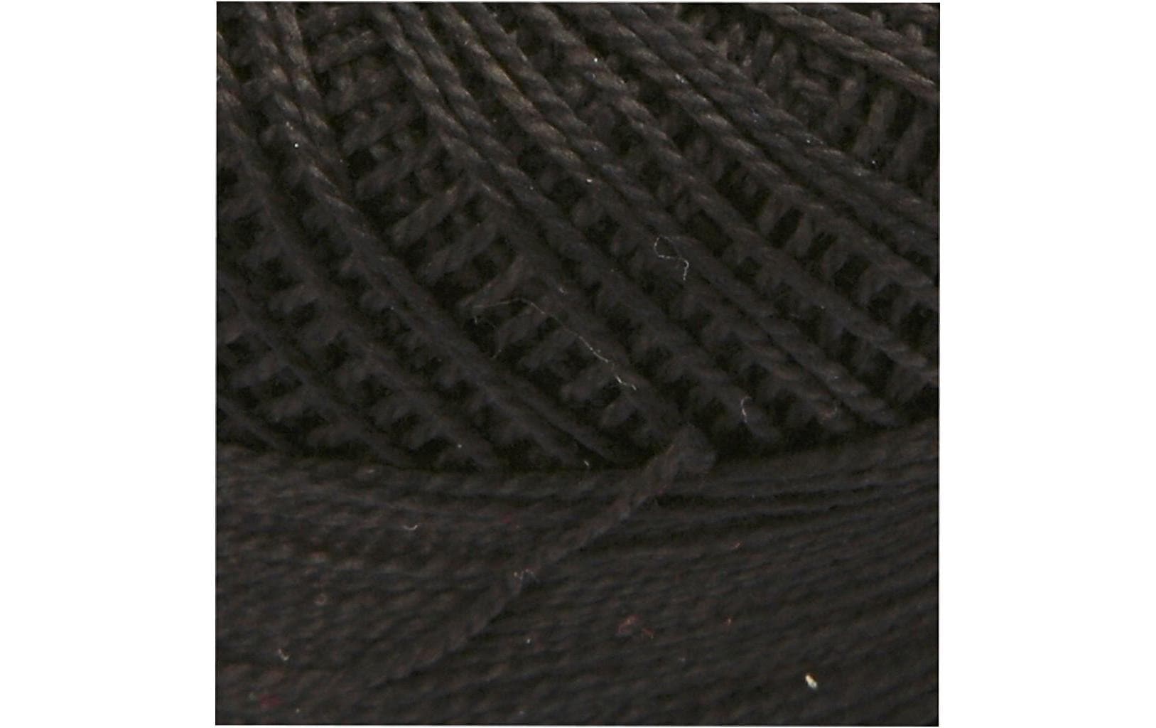 Creativ Company Näh- und Stickgarn Schwarz, 20 g