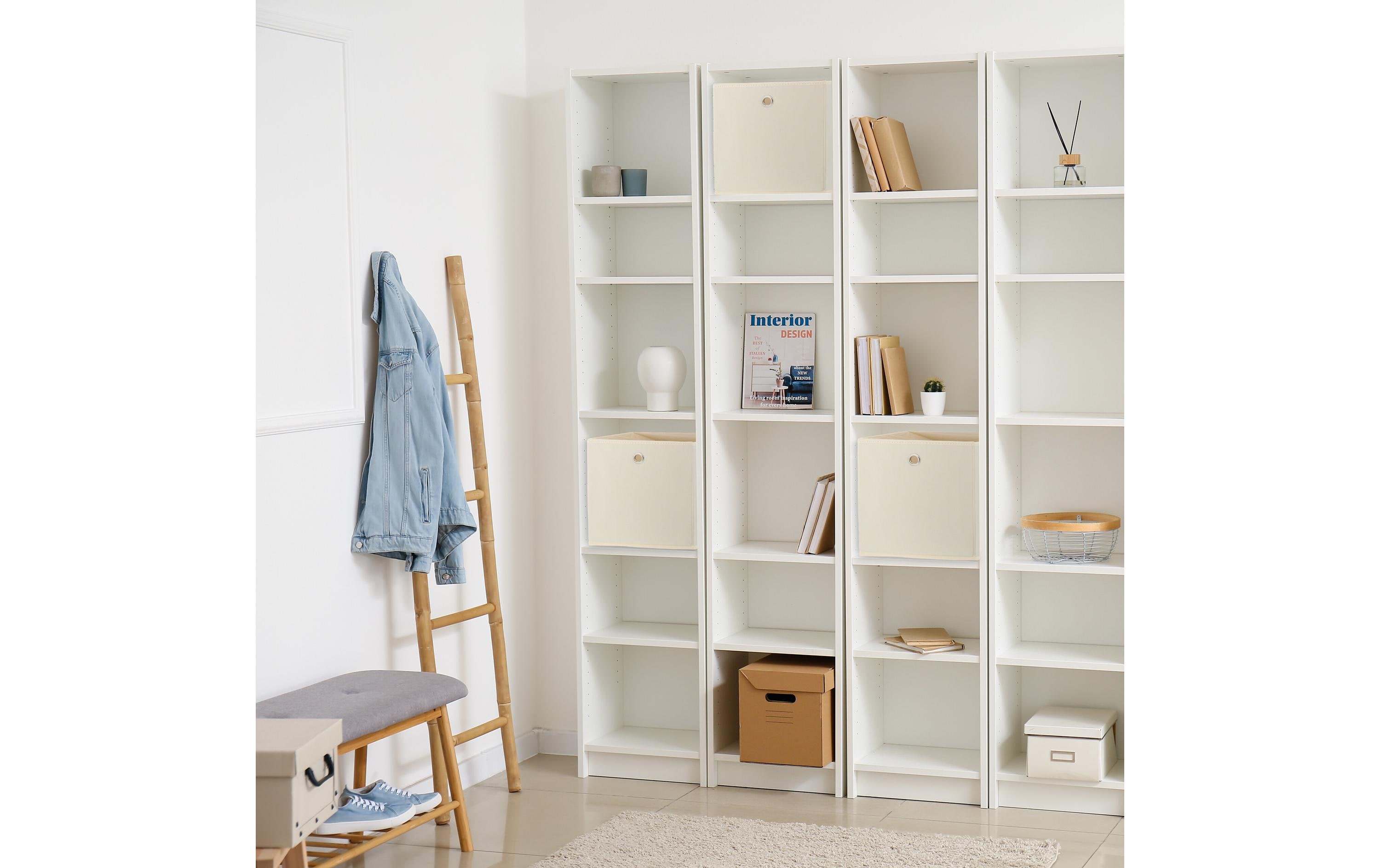 relaxdays Aufbewahrungsbox 4er Set Creme