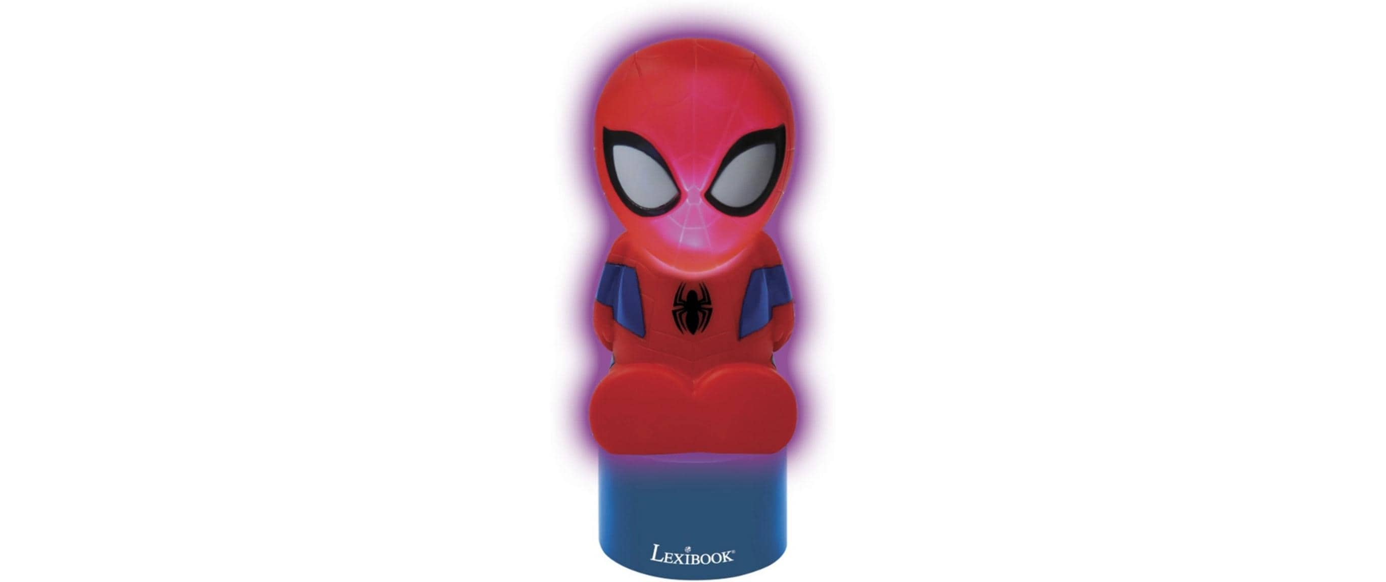 Lexibook Spiderman Nachtlicht-Lautsprecher Blau/Rot