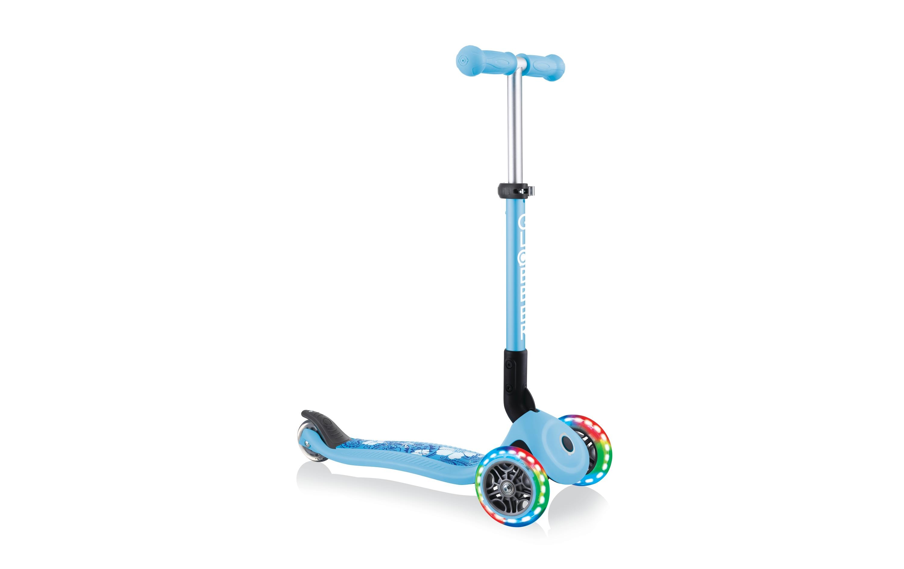 GLOBBER Scooter Junior Foldable Fantasy Light Pastelblau GLOBBER Scooter Junior Foldable Fantasy Light Pastelblau