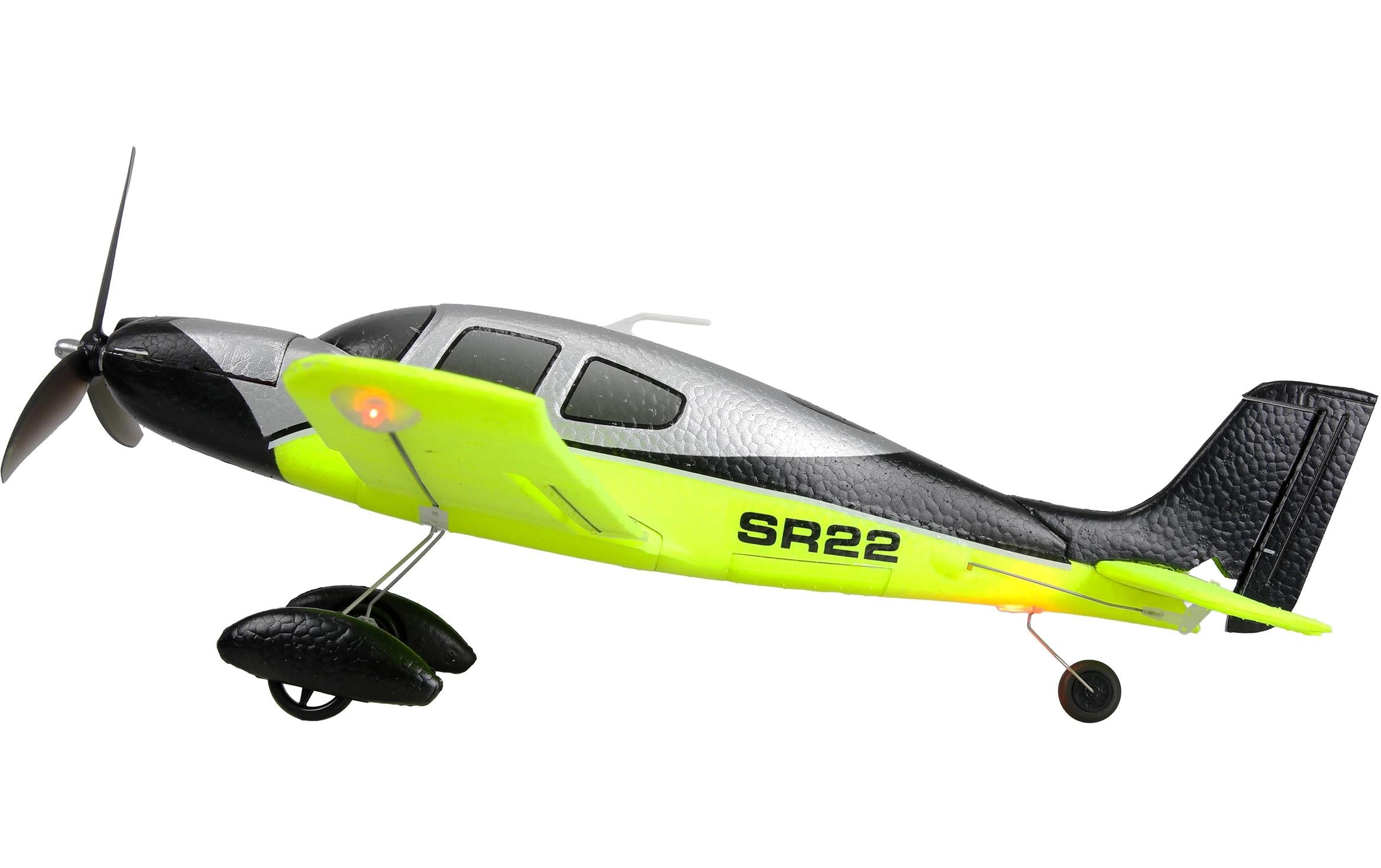 Amewi Motorflugzeug Cirrus SR22 520 mm, RTF, Grün