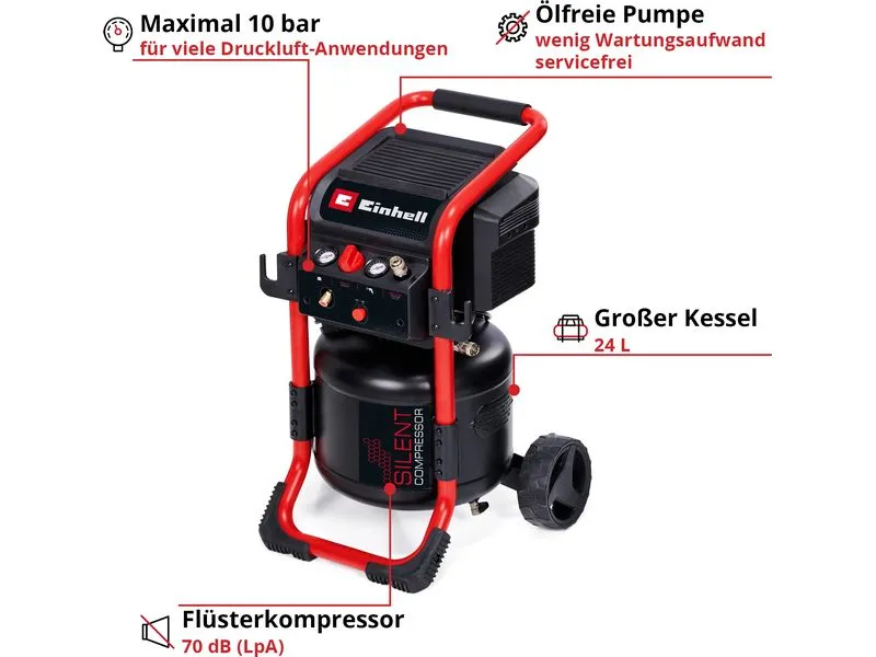 Einhell Kompressor TE-AC 240/24 Silent Einhell Kompressor TE-AC 240/24 Silent
