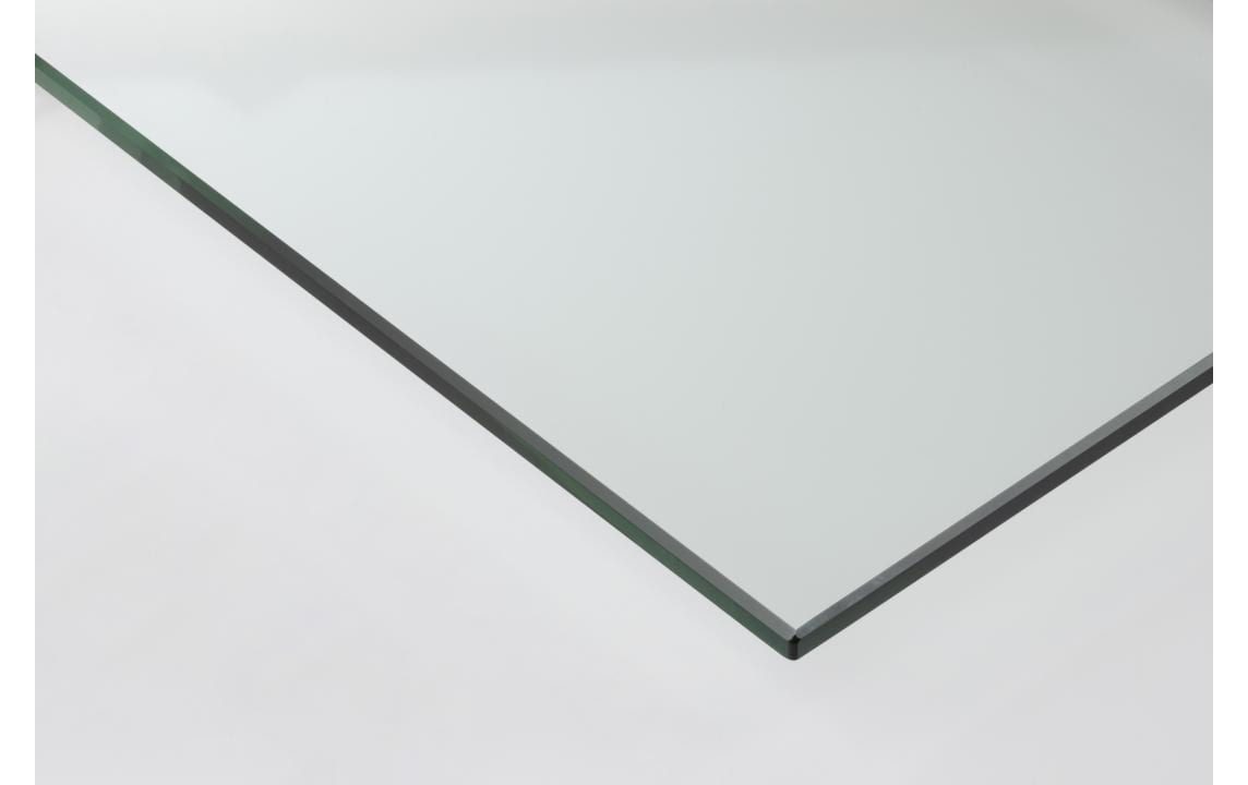 AC Design Couchtisch Heaven Ø 82 x 40 cm, Eiche/Glas