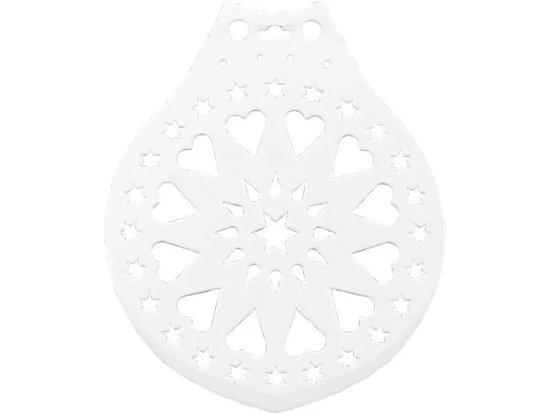 Städter Tortenschablone Weiss, 28 cm