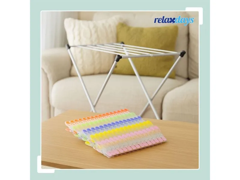relaxdays Wäscheklammern Soft-Grip 75 Stück relaxdays Wäscheklammern Soft-Grip 75 Stück