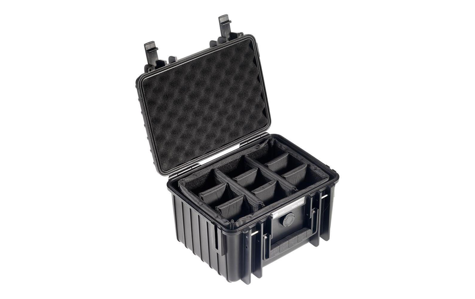 B&W Outdoor-Koffer Typ 2000 RPD Schwarz