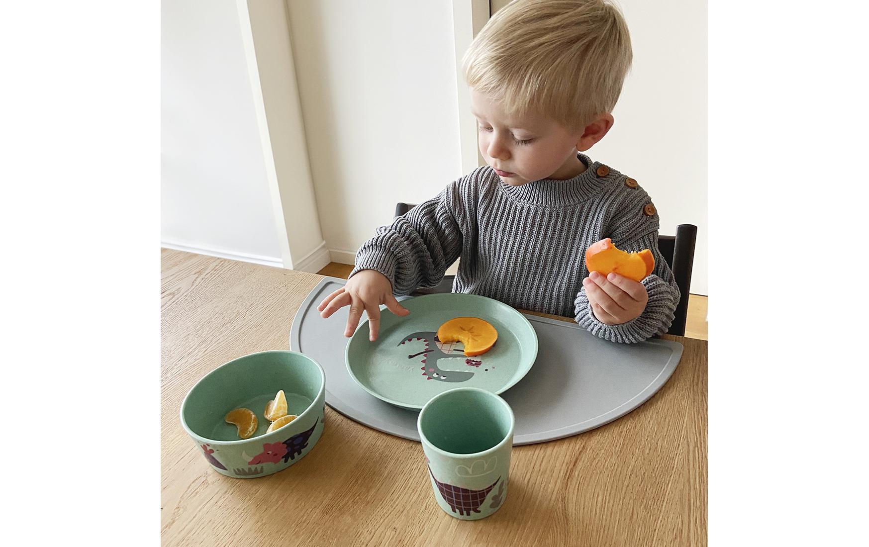 Koziol Kindergeschirrset CONNECT REX sage green Koziol Kindergeschirrset CONNECT REX sage green