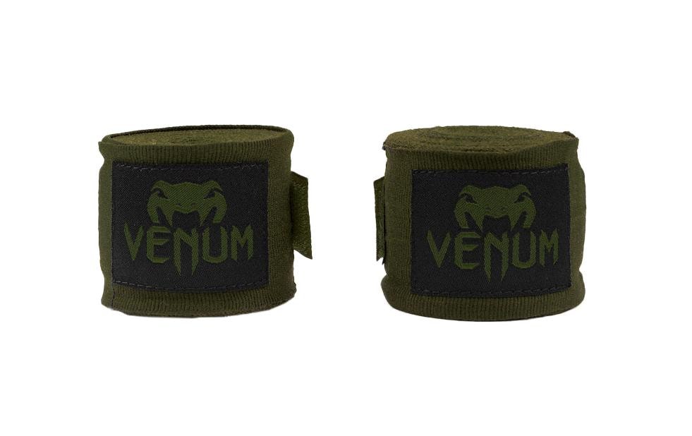 Venum Kontact Boxing Handwraps 2.5 m, Olivgrün/Beige