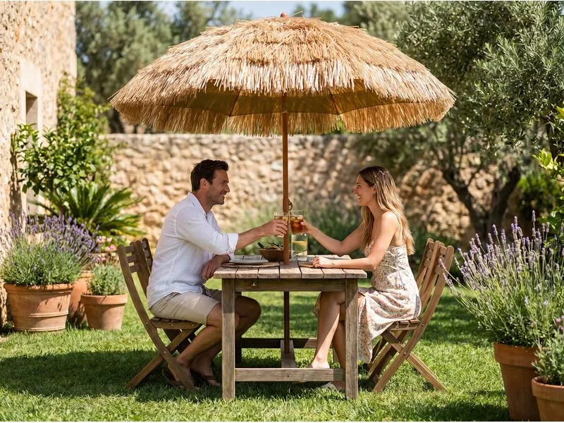 KOOR Sonnenschirm Tiki, 180 cm
