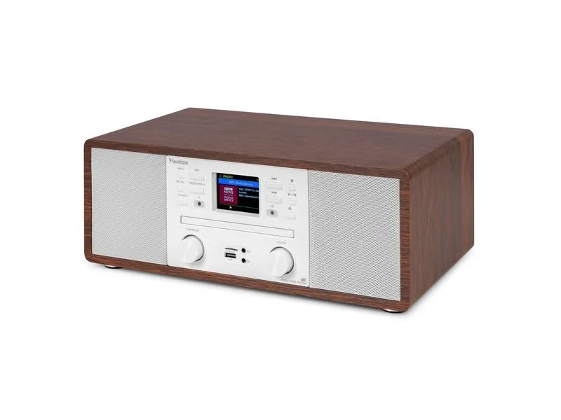 Audizio Avola-WHT DAB+/FM Radio mit BT u. CD, WLAN, Weiss Audizio Avola-WHT DAB+/FM Radio mit BT u. CD, WLAN, Weiss