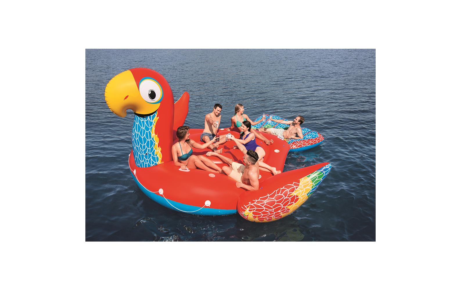Bestway Schwimmtiere Giant Parrot 500 x 327 cm