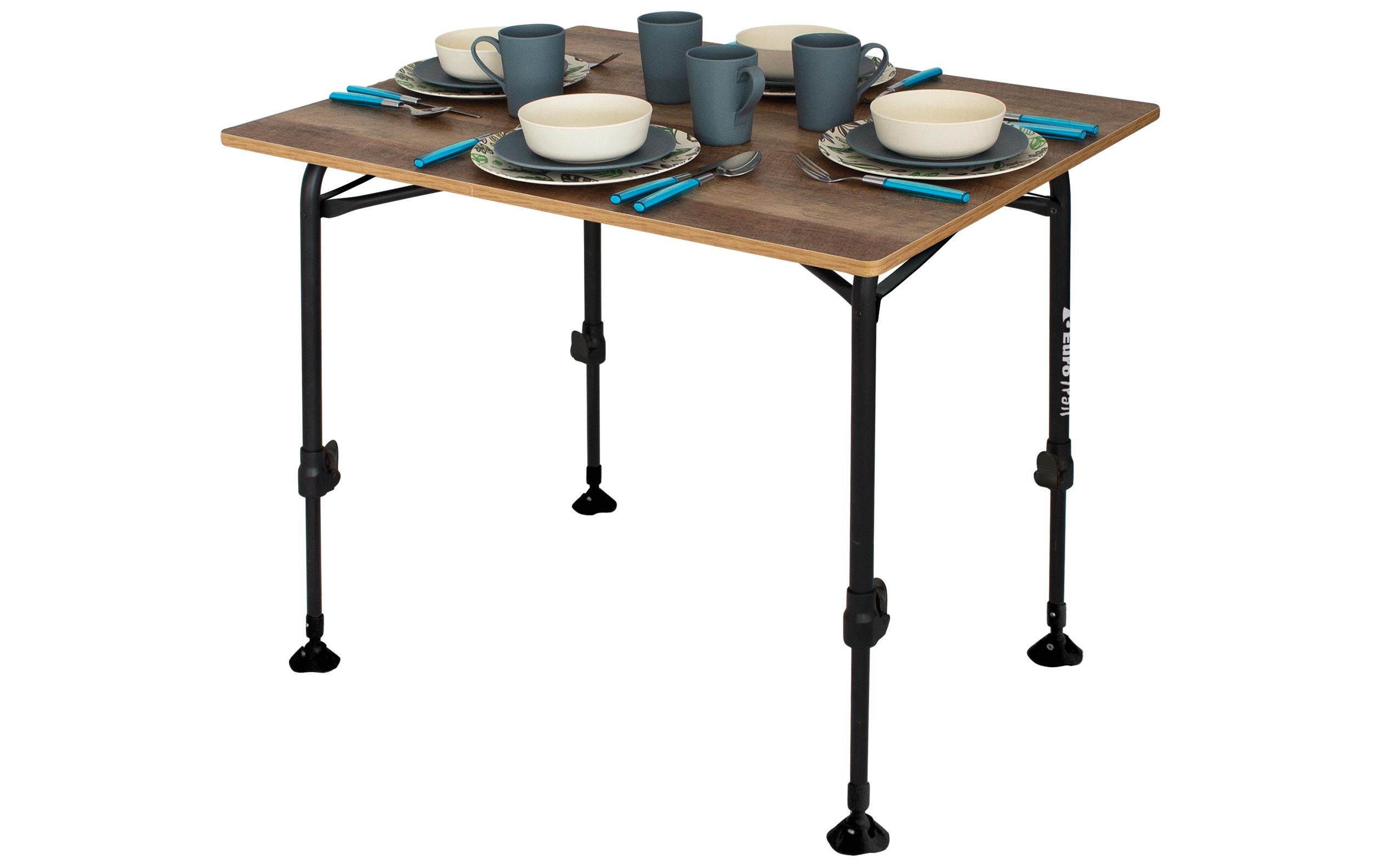 Eurotrail Campingtisch Rochefort L Holz Composite 100 cm x 68 cm Eurotrail Campingtisch Rochefort L Holz Composite 100 cm x 68 cm