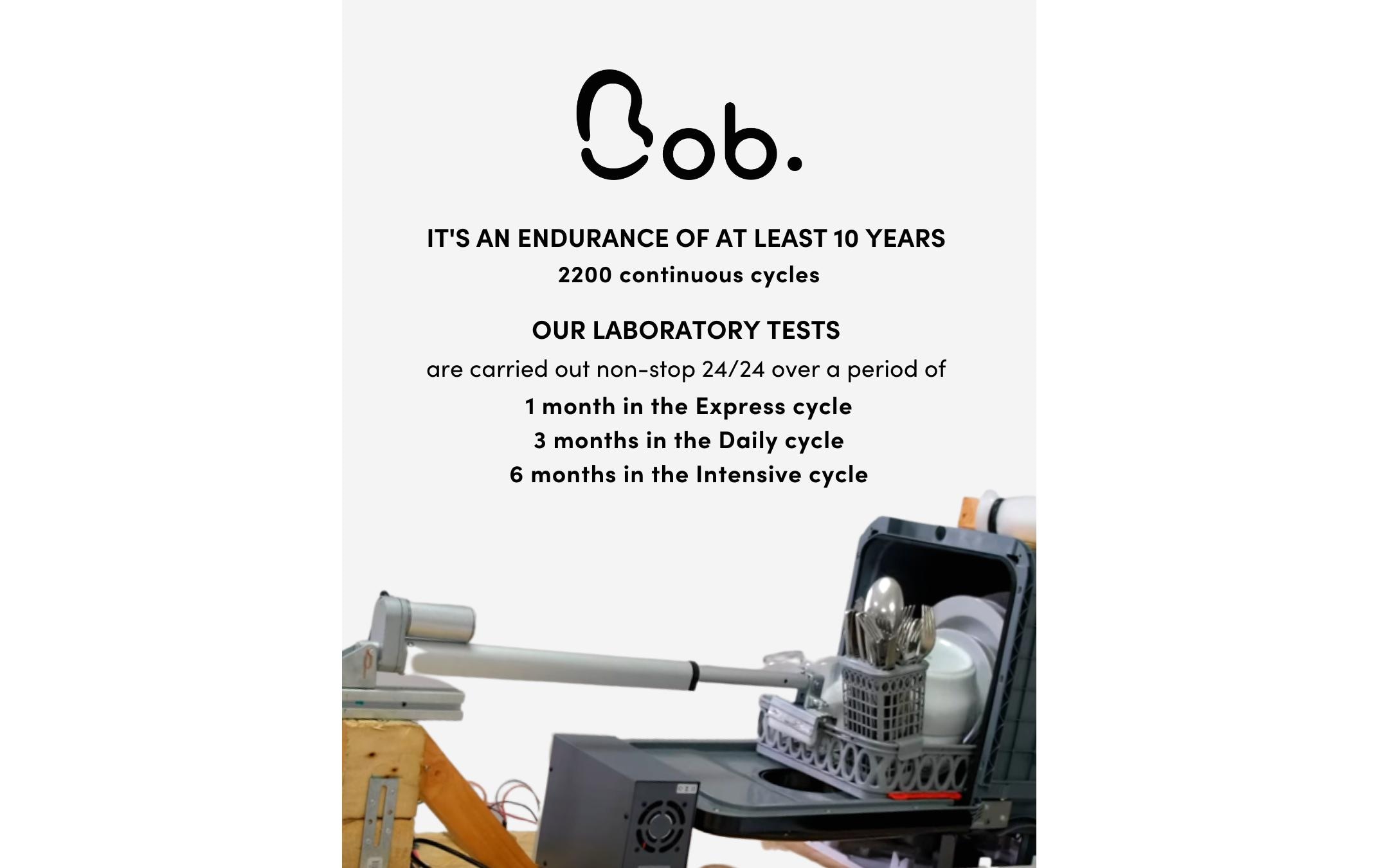 Daan Tech Tischgeschirrspüler Bob Weiss/Blau