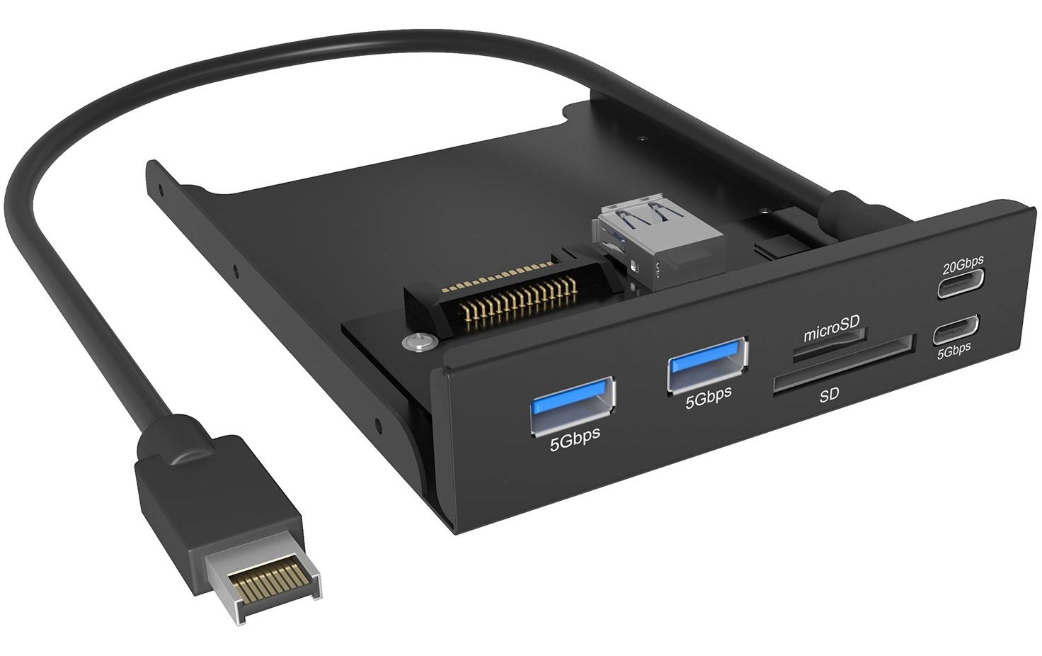 ICY BOX Front Panel IB-HUB1419-i3 ICY BOX Front Panel IB-HUB1419-i3